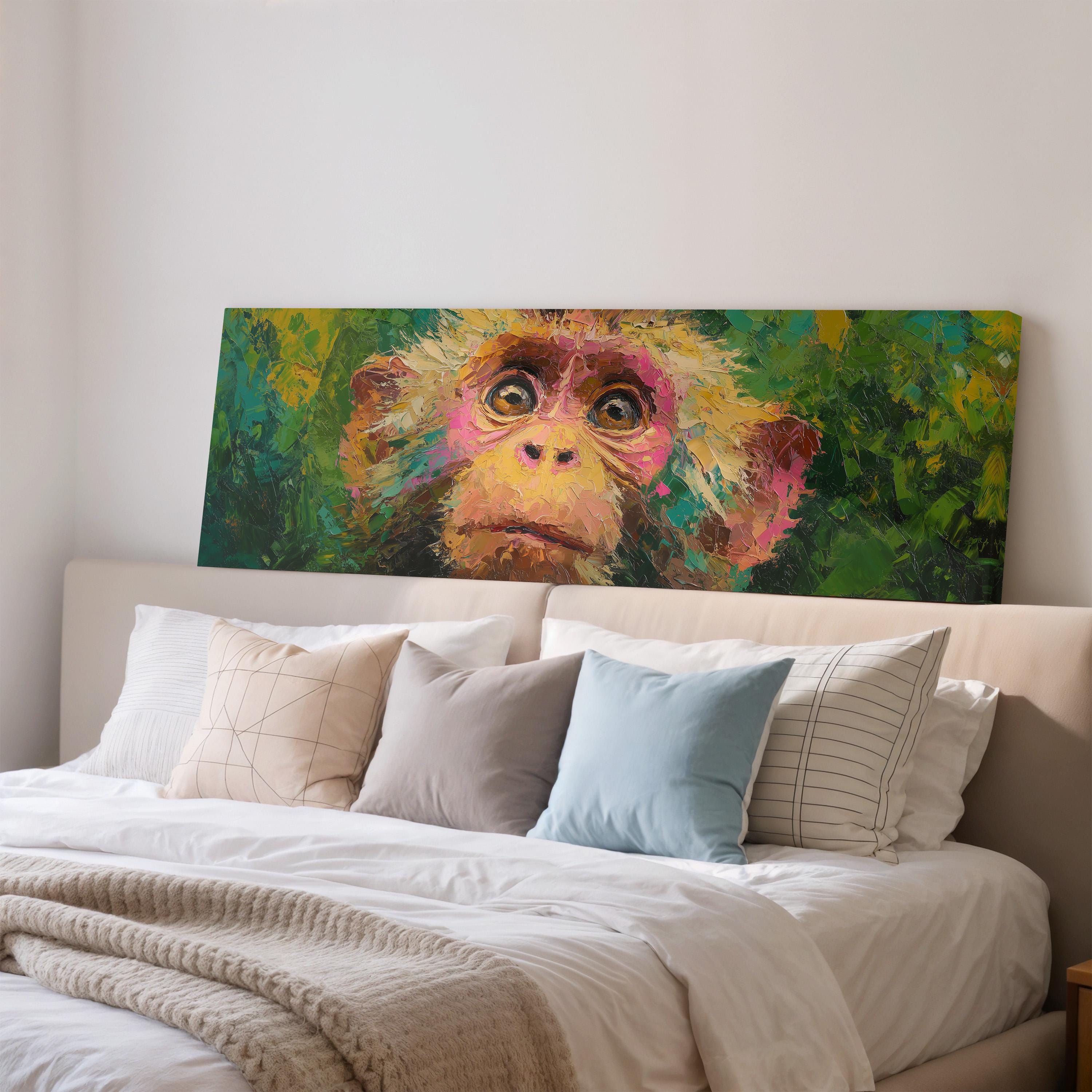Colorful Monkey - Abstract Animal Art