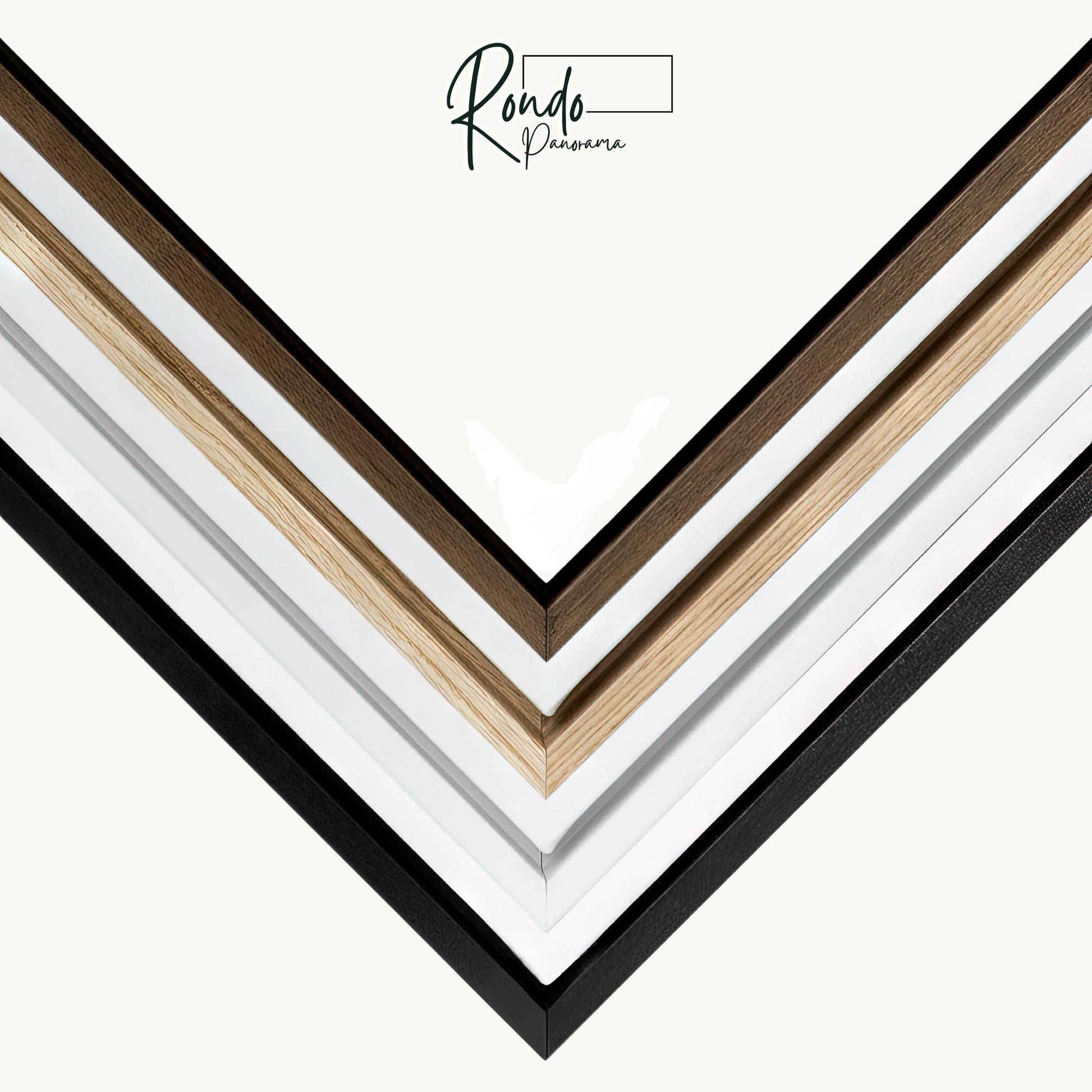 a collection of various colored wooden frames arranged in a diagonal pattern, creating a visually striking and artistic composition.